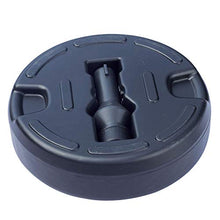 Base per ombrellone, Base per ombrellone a colonna centrale, Base per ombrellone da giardino circolare in plastica per iniezione d'acqua, Base per ombrellone da esterno Supporto per ombrellone rotondo