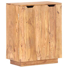 vidaXL Legno Massello di Sheesham Credenza Madia Mobile Basso Armadio Armadietto Mobili Arredo Arredamento Cassapanca Portaoggetti 60x33x75 cm