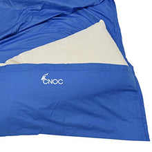 CNOC Premio Sacco Lenzuolo Microfibra | Sacco a Pelo Lenzuolo | Lenzuolo Sacco a Pelo | Sacco Lenzuolo |Sacco Lenzuolo da Viaggio - Sacco per Casa Camper Treno albergo, rifugio, capanna - Blu, 250 gr