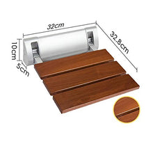 WUJIAN Sgabello da Bagno E DocciaSgabello Pieghevole A Muro per Doccia Sgabello per Toilette per Disabili/Anziani Sgabello per Bagno A Parete per BagnoSgabello da Doccia con Schienale E Braccioli