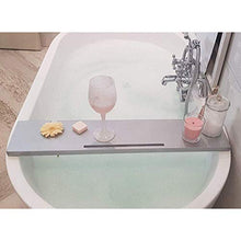 ZCCL Mensola per Vasca da Bagno, Moderna Staffa Multifunzione per Vasca da Bagno per Bagno Mensola da Bagno Accessori per Vasca da Bagno con Maniglie Rack