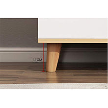 AWYJ Credenza Governo di immagazzinaggio Buffet Credenza Serve Governo di immagazzinaggio Ingresso Cucina Sala Console Tavolo Console (Color : White, Size : 60x40x89cm)