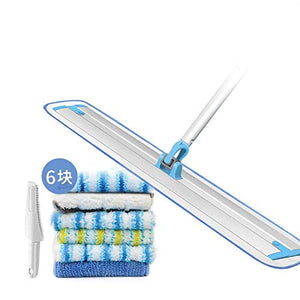 SSAYY Spray Mop Lavaggio A Mano Free Mop Piatto Non Piegare Verso Il Basso Bagnato/Asciutto Tampone di Pulizia Rotante A Doppio Uso Lega di Alluminio Durevole Efficiente