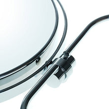 HIMRY Pieghevole Specchio Cosmetico Doppia Faccia 8 Pollici, 10X Ingrandimento, Specchio da Tavolo, Specchio da Trucco Specchio Bagno da Barba Rasatura, KXD3125-10x
