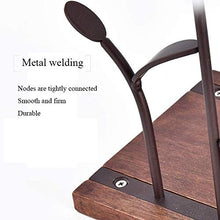 Wine racks Portabottiglie da Tavolo, Portabottiglie da 6 Bottiglie Portabottiglie da Appoggio per Vino Sfalsato Staffe di Stoccaggio Portabottiglie da Appoggio per la Decorazione Domestica