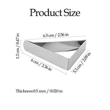LINVINC 8 Pezzi Fermatovaglia Tovaglia Clip di Acciaio Inox - Regolabile Tavolo da Picnic Clip Antiscivolo, 6 * 5.3 * 1.2cm