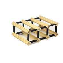 YWYW Ornamenti per portabottiglie in Legno massello portabottiglie per Vino da Ristorante Creativo per la casa (Dimensioni: 32 3 × 23 5 × 13 3 cm)
