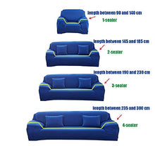 FLYAWAY Copridivano Trapuntato 3D Semplice Giallo Limone Fodera per Divano Elastico Elasticizzato Spandex/Poliestere Sedia per Divano a Forma di L Copridivano-2-seater 145-185cm