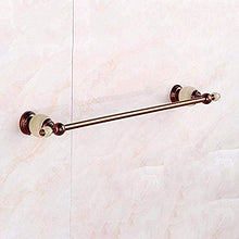 PYROJEWEL A Parete Rack Rail da Bagno cremagliera cremagliere Gancio di Rame Oro Giada Singolo Rack Forato 60 Centimetri mensola da Bagno