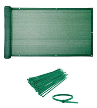 Telo balcone In rafia/nylon da Gr./Mq. 160 H.CM 75 L.MT 6 . Con occhielli ai bordi. Resistente ai raggi UV. Specifico per la schermatura di balconi e recinzioni.in omaggio 100 fascette per