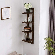 Una partizione Libreria Bagagli Display Rack Riferimento specifico Taglie di Alta qualità Rovere consistenza compatta Tiers Parete Solida Legno Legno, Materiale: (Size : B)