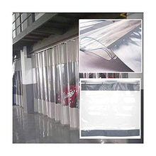 GDMING Trasparente Telone, All'aperto Robusto Impermeabile Copertura del Baldacchino, PVC A Prova di Vento Tenda Divisoria con Occhielli 600 gsm, Formato Personalizzato