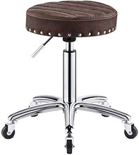 XHCP Vintage Rivet Drumside Parrucchiere Sedia da Lavoro Banco da Lavoro/Master Chair/Master Stool Set Cotton Lift Stool