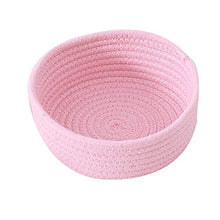 Lefeindgdi - Cestini in corda intrecciata, 3 misure, per riporre oggetti, cassetti, armadi, credenze, credenze, credenze, credenze, credenze, cassetti e mensole, in 3 misure