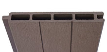 Mendler Pannello supplementare frangivento Stretto Privacy Sarthe WPC Alluminio Premium 95cm Marrone