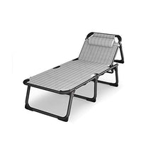 XJAXY Letti aggiuntivi per Adulti, Telaio da Letto Pieghevole Portatile con Cuscino, Letto per Gli Ospiti per Camera da Letto e Ufficio, Robusto Telaio in Metallo Facile, Letto Portatile