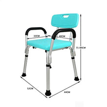 HYYDP Bagno Sgabello Sgabelli da Bagno Sedia da Bagno in Lega di Alluminio Spessa Antiscivolo Sgabello da Bagno Be Applicable Compatible for Donna Incinta Elementi Essenziali Be Applicable Compatible