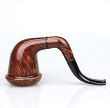 UNU_YAN Modern semplicità Curva Corno Corno Tubo Freestyle - Tabacco in Legno pipeal pipeal Tubo Tabacco Jar Tabacco Uomo Set di Tabacco