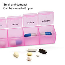 Organizer per pillole Organizer per tablet pratico leggero non tossico ad alta efficienza Comodo ufficio per viaggi in campeggio a casa