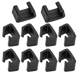 Clip Outdoor Furniture Patio Wicker clip di plastica Divano Connect Clamps per sedie mobili da giardino del sofà 10PCS 5.25CM