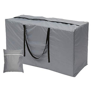 Beenle-Icey Coperture per Nobili da Giardino,Copridivano da Esterno Impermeabile Pioggia e Neve Durevole Mobili Contenitori Decorazioni Natalizie Rettangolo Anti Uv A Prova di Vento (122 * 39 * 55 cm)