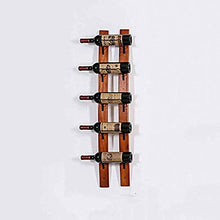 Scaffale Legno Porta Vino Portabottiglie Per Vino Scaffale Vini A Muro Pratico Scaffale Per Bottiglie Di Vino- Portabottiglie Da Parete, Per Decorazioni Da Parete Per Bar E Ristoranti