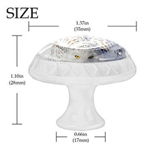 Snowbird 4 PCS Pomelli per Porta, Pomolo per Mobile, Pomelli per Mobili con Viti, Maniglia per Armadietto, Pomelli per Porta, Pomelli per Cassetti per Porta, Armadio, Cassetto e Credenza