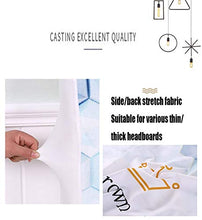 OOFAYWFD Fodera/Copritestiera Letto Copri+Testata+Letto+Matrimoniale/Singolo 120/150/180/200cm Copertura Testiera Letto Elasticizzato in Velluto Protettiva Antipolvere Fodera per Testiera del Letto
