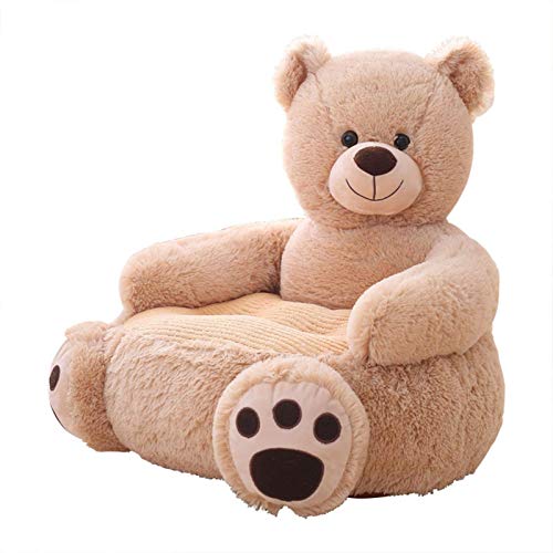 Biggystar Baby Sofa Bear Support Seat Sedia per Bambini in Peluche con Orso figurato per Soggiorno Camera da Letto Trendy