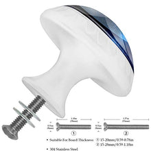 notte stellata 4 PCS Pomelli per Porta, Pomolo per Mobile, Pomelli per Mobili con Viti, Maniglia per Armadietto, Pomelli per Porta, Pomelli per Cassetti per Porta, Armadio, Cassetto e Credenza