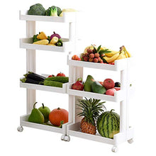 &ripiano di stoccaggio Scaffale - Scaffale da cucina Scaffalatura multi-strato per la conservazione della frutta in casa Scaffale di finitura (Color : A)