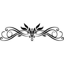 T-MK338 - Adesivi per testiera del letto, 39 x 140 cm, colore: Nero