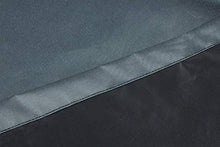 HENTEX - Borsa portaoggetti per cuscini da giardino, con maniglia, impermeabile, resistente ai raggi UV, grigio, 125 x 32 x 50 cm