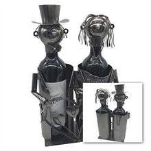 Portabottiglie da Sposa in Metallo portabottiglie in Metallo portabottiglie Vino Figure Amanti etern