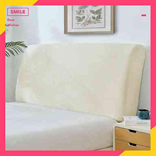 Fodera Per Testata Letto Copertura/Fodera per Testiera per Letto Copri Testata Letto 150/160/200 CM Matrimoniale/Singolo Premium Imbottita Elastica Copritestata Letto Velluto Protezione Anti-collision