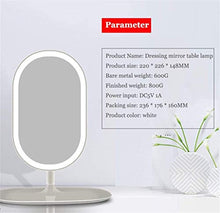 LBWARMB Trucco Specchio con luci Trucco Creativo dello Specchio del LED-Smart Sensor USB Trucco Ricaricabile Specchio Trucco Camera Scrivania Specchio E Lampada