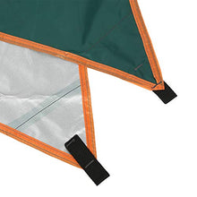 Nunafey Tendalino Parasole, Tenda da Sole, Telo da Esterno Leggero in Tessuto Oxford Resistente ai Raggi UV per Tenda da Campeggio Semplice da Picnic(Green)