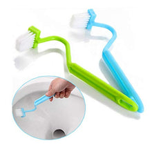 Toilet Bowl Brush portatile Auto Standing Basic Set bianco con maniglia flessibile e morbida setole in nylon; Discreto e Slim si adatta bene Eco Friendly Home Decor