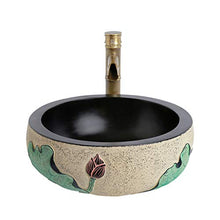 Yxx max -Lavabo Art contatore Bacino al di sopra, Semplice Moderna Rotonda Lavatoio Stand lavandino del Bagno (40x15cm) Lavandino del lavabo