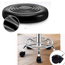 zvcv Sedia Girevole Sedia da Massaggio Rotonda Sgabello Girevole Regolabile con Sollevamento a Gas per Parrucchiere Massaggio di Bellezza Spa Salon, Rosso