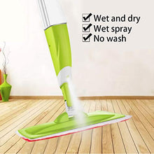 SSAYY Mop Mop Spray A 360 Gradi con 3 Cuscinetti in Microfibra Riutilizzabili Spin Mop Combinazione per Pavimento in Legno Mop Automatico per Piastrelle in Ceramica Bagnato O Asciutto
