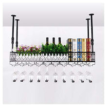 ZZSJC Creativo d'attaccatura del Supporto di Vetro, attaccatura del Supporto di Calice, Wine Rack, Bancone Upside Supporto di Vetro di Vino di Down, Adatta for Bar, ristoranti, cucine