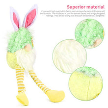 UTDKLPBXAQ Bambola Senza Volto Luminosa Eva Easter Cute Rabbit Ears Plush Doll Scene Decoration Supplies