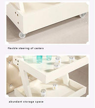 Carrelli portaoggetti Organizzatore del carrello di rotolamento di 3 file, carrello di bellezza del carrello di bellezza del carrello di bellezza del salone di bellezza del salone di bellezza Carrello