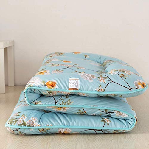 LJ Addensare Pieghevole Materasso Tops, Letti Pieghevoli Futons Tradizionale Giapponese Tatami Tappetino for Yoga Letto da Campo Materasso (Color : D, Size : 180x200cm(71x79inch))