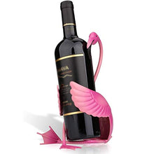 ASDFY Portabottiglie con Fenicotteri Rosa Portabottiglie in Ferro Artistico Portabottiglie per la casa da Tavolo Decorazioni Display Portabottiglie Portabottiglie da Vino Indipendente