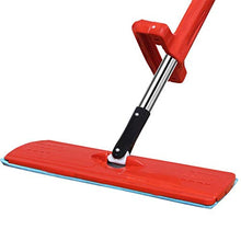 SSAYY Mop Mop Rotanti per Uso Domestico Rotanti A 360 Gradi Mop per La Pulizia del Pavimento del caffè Rosso E Leggero