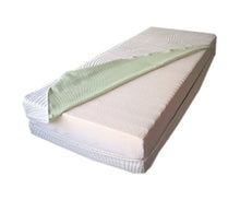 MATERASSO SOTTOCOSTO MEMORY "3 STRATI" ALTO 25 120X200, ALOE VERA CON SOTTOFODERA, 9 ZONE 2D AD INCASTRO, ORTOPEDICO E ANALLERGICO, EXTRA COMFORT E TRASPIRANTE, MADE IN GERMANY, FODERA IN ALOE VERA EASY CLEAN