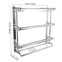 Mensola per bagno a parete Mensola per cucina Mensola per doccia in acciaio inox Mensola per mensola per cucina
