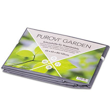 Purovi® Copertura per sedie da Giardino impilabili | Coprisedie | Tessuto Oxford | Idrorepellente | Schermo UV